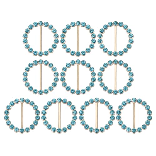 Boucles circulaires en métal pour femmes styler une écharpe ou un t-shirt en été