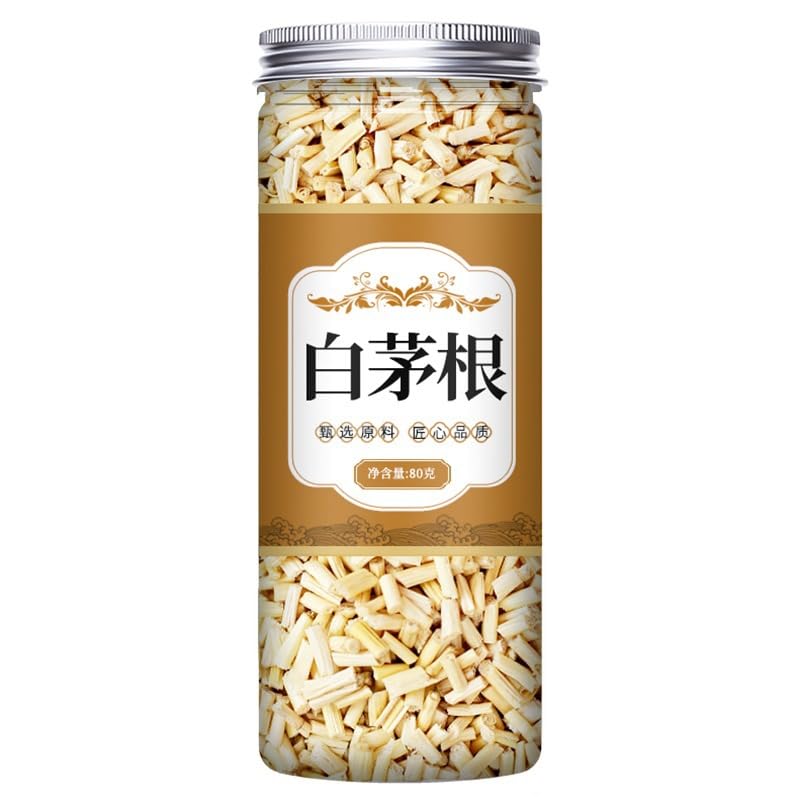 ZercummLotus Rhizome Node Lalang Grass Rhizome Rhizoma Phragmitis Ou Jie Lu Gen Bai Mao Gen (Lalang grass rhizome 80g)