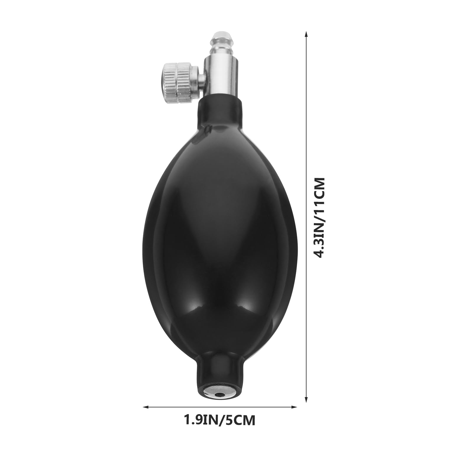Healeved Kit Gonflage 2 Pièces Poignée De Gonflage Avec Valve De Contrôle D'Air Pour Tensiomètre Sphygmomanomètre Ampoules De Manuelles Latex