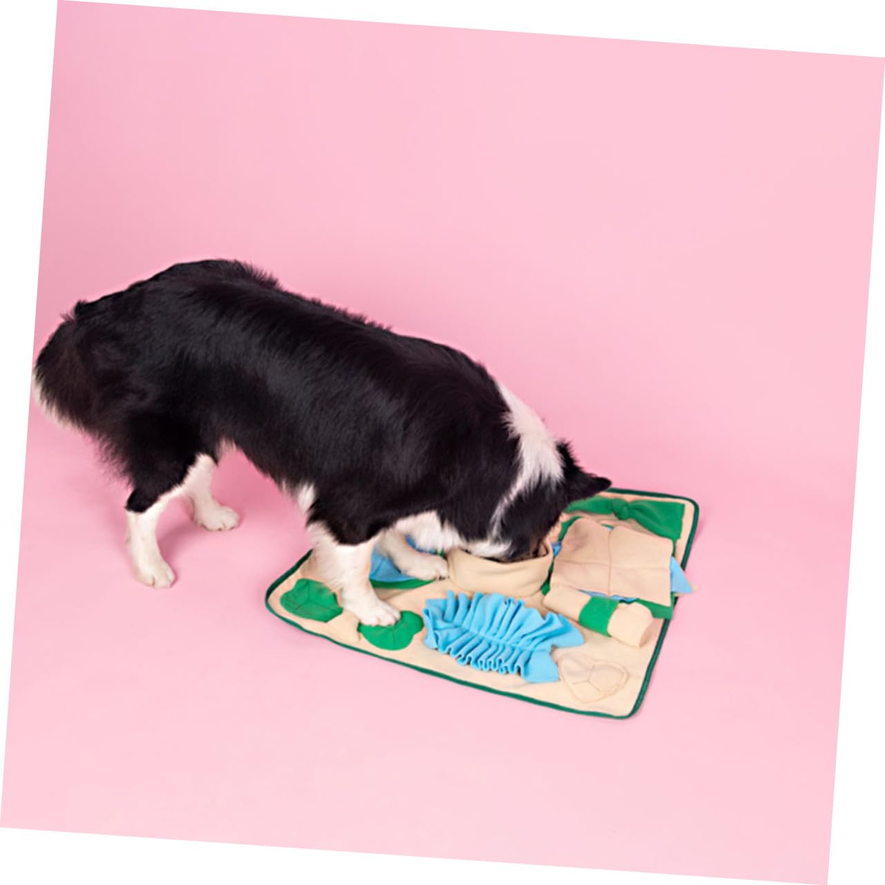 BESTonZON Hundeschnüffelmatte rutschfest aus [materialname] Große Futtermatte für Haustiertraining und Langsames Fressen Trainingsmatte für Hunde und Welpen