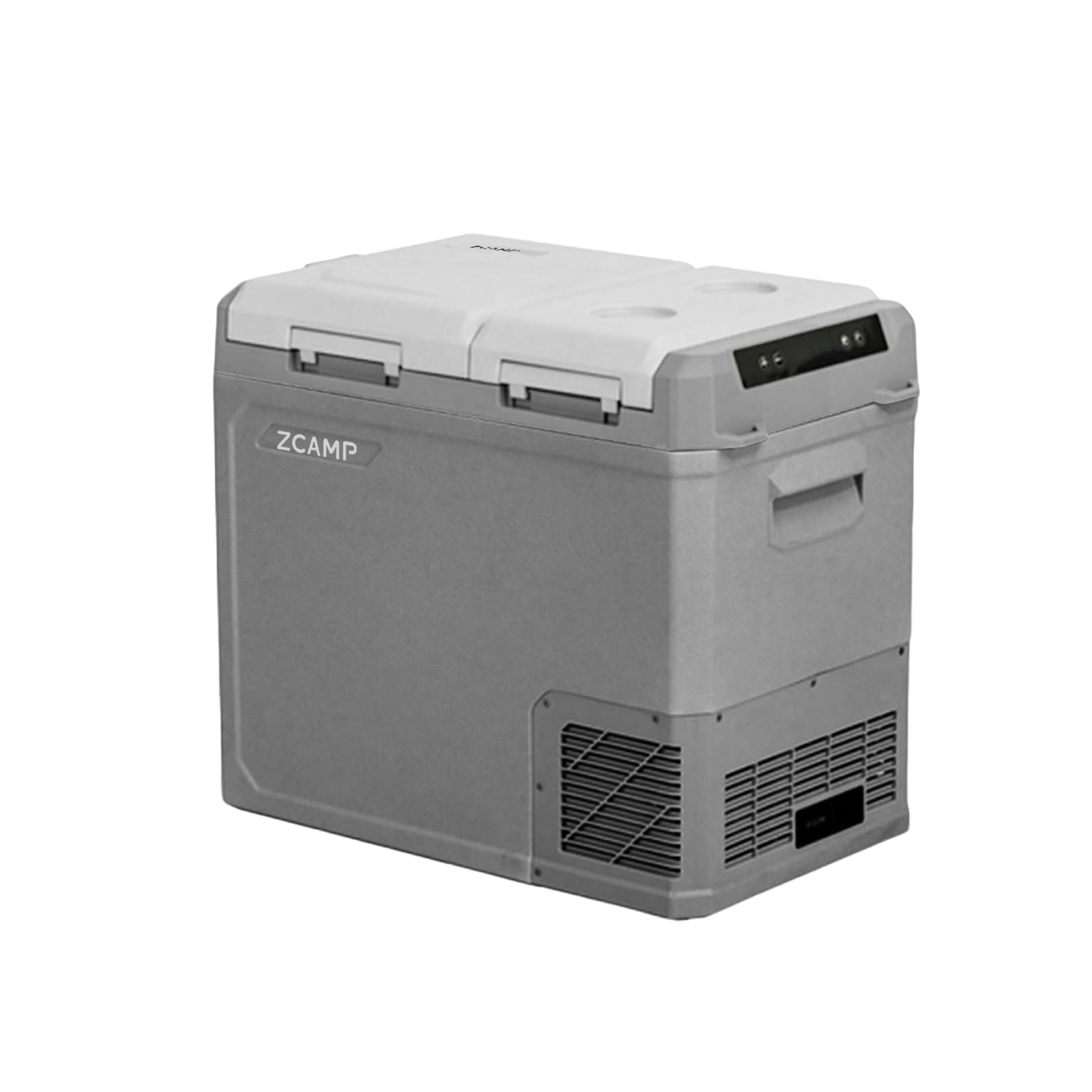 zcamp GES55 40L Kompressor Kühlbox Auto Kühlbox Elektrisch Dual Zone Tragbare Camping Gefrierbox 12/24v für Lkw, Boot, -20℃-20℃