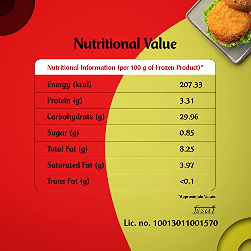 Mccain Veggie Burger, 360 g