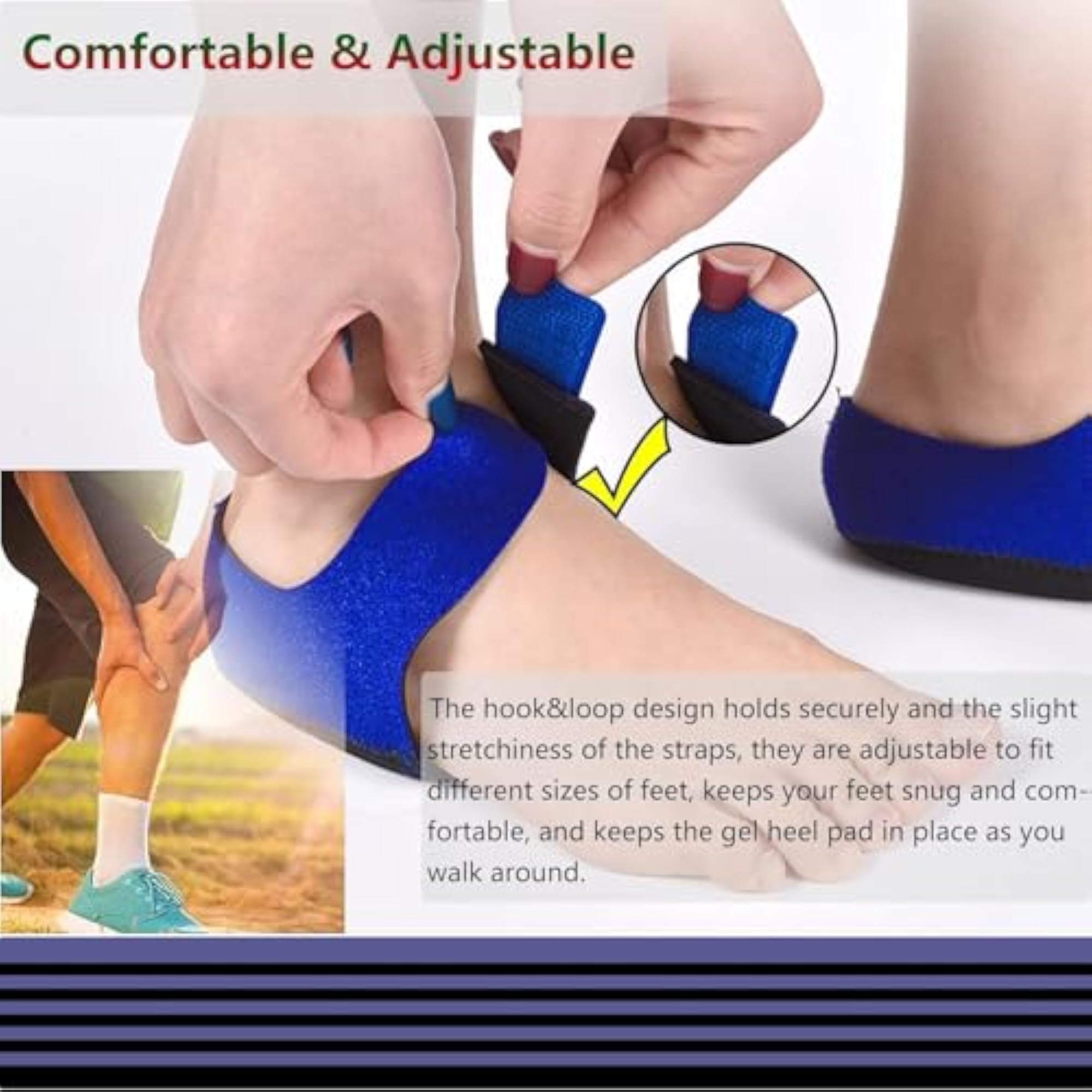 Silicone Gel Heel Protector Pads for Comfort and Support