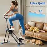 HXD-ERGO Stair Stepper for Home, New Version 6 Adjustable Resistance Vertical Climber Cardio Exercise Machine, Folding Stair Climber for Full Body Workout with Adjustable Handlebar for Women & Men - Image 3