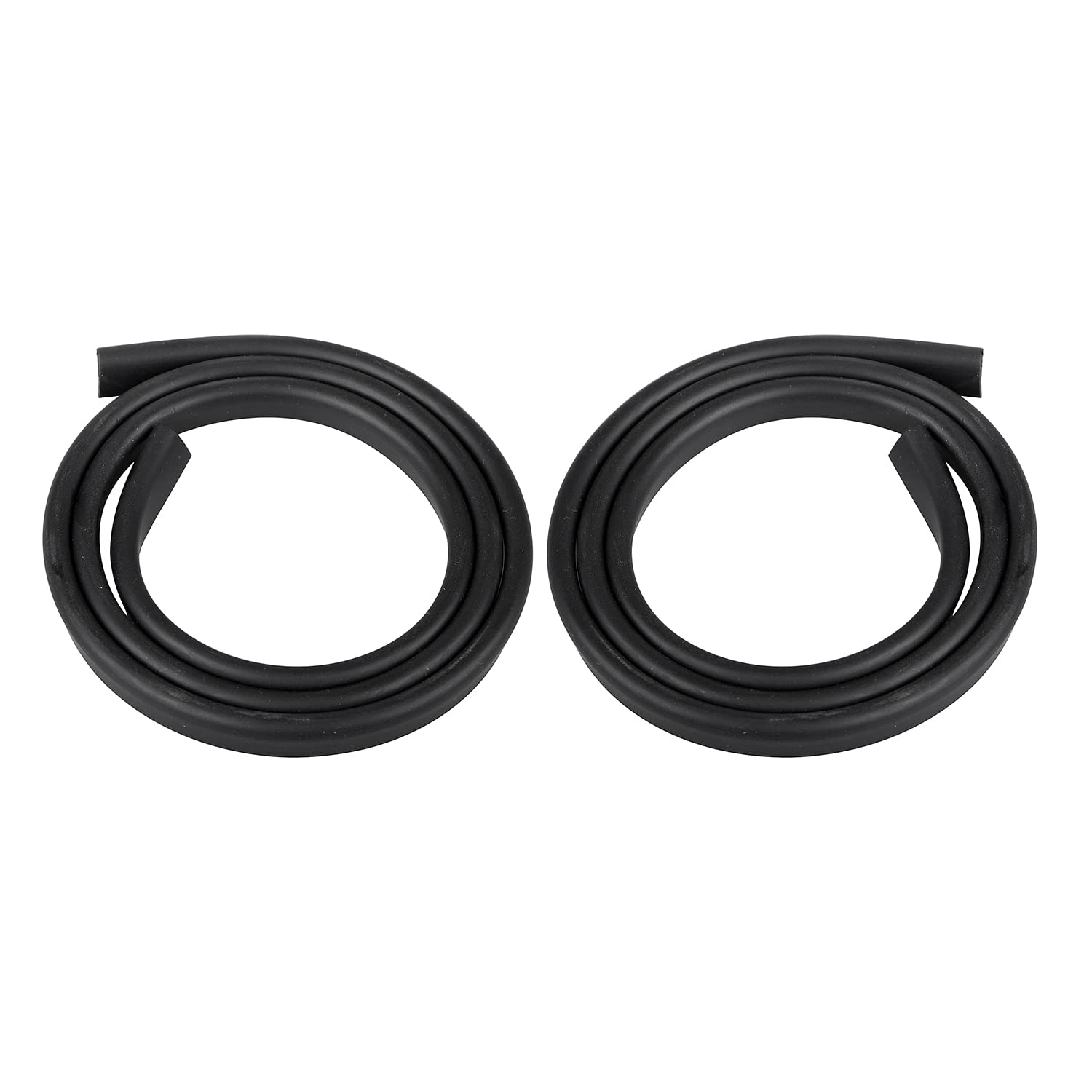 2X 31.9" Black Batwing Inner Fairing Trim Seal Extrusion Fits for Harley Touring Electra Glide FLHT, FLHTC, and FLHTCU Street Glide FLHX 1996-2023