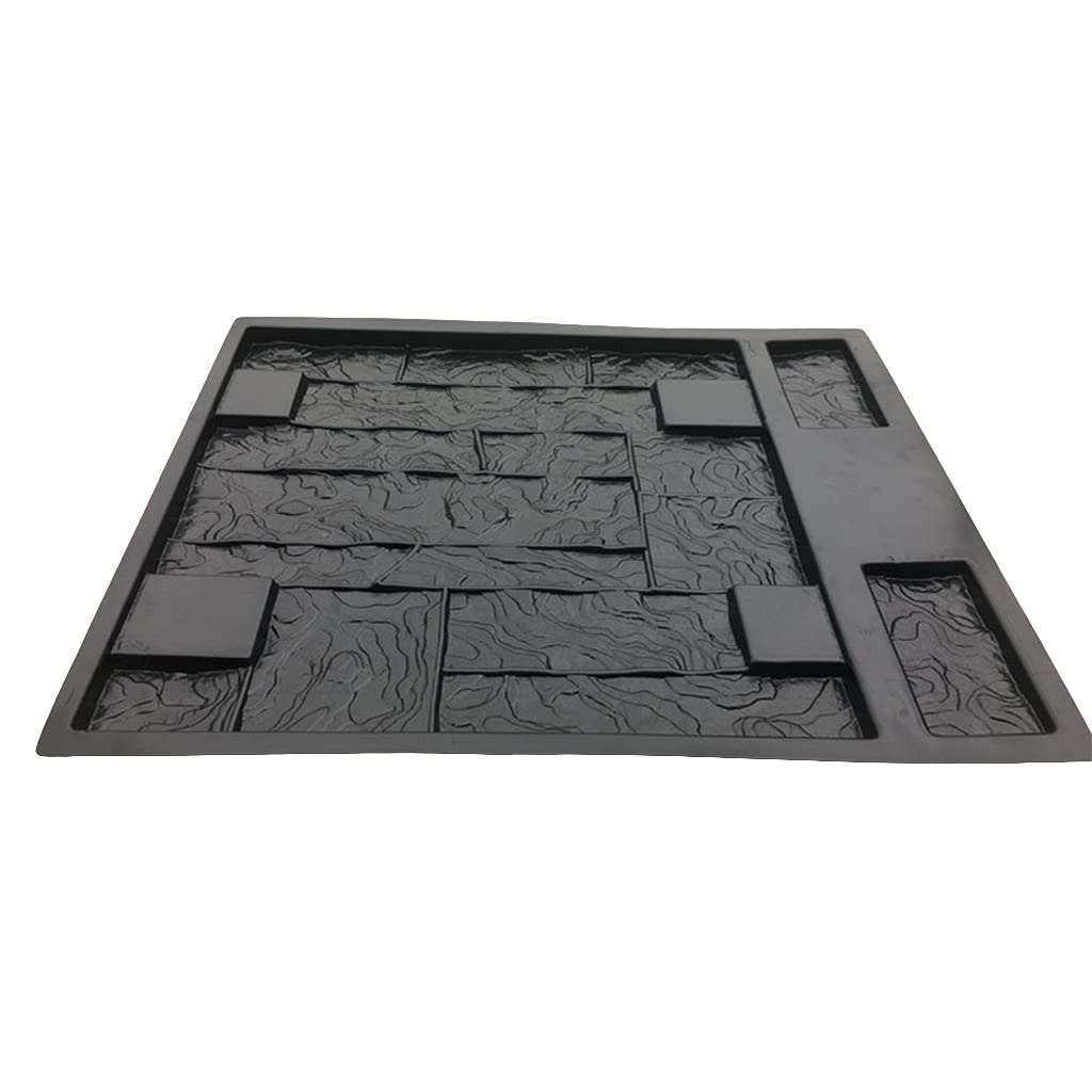 Sellos verticales de hormigón para pared, yeso, jardín, casa, pared, piedra, piedra, ladrillos, cemento, ladrillos, moldes retro para hormigón