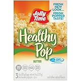 Jolly Time T Healthy Pop, Microwave Pop Corn Bags, Butter (Pack of 1)