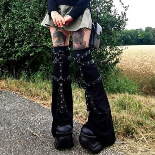 Image of Sup-Coente Y2k Fashion Leg Warmers For Women Harajuku Leg Sleeve
