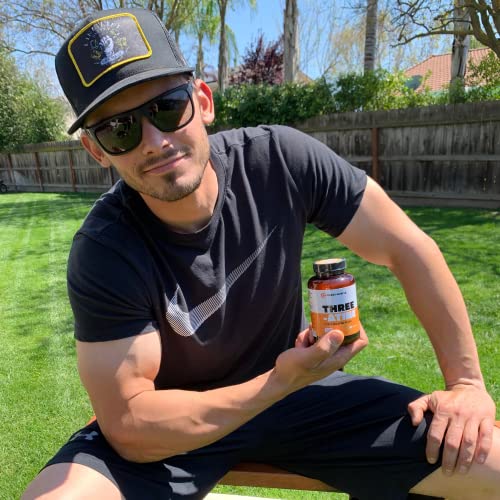 Crazy Muscle Creatine Pills - 5000Mg Of Premium 3X Threeatine Pre Workout Bulk Mass Gainer - High Absorption Easy-To-Take Creatine Monohydrate Tablets Optimum Performance For Men Women - 30 Day Supply #TOP3