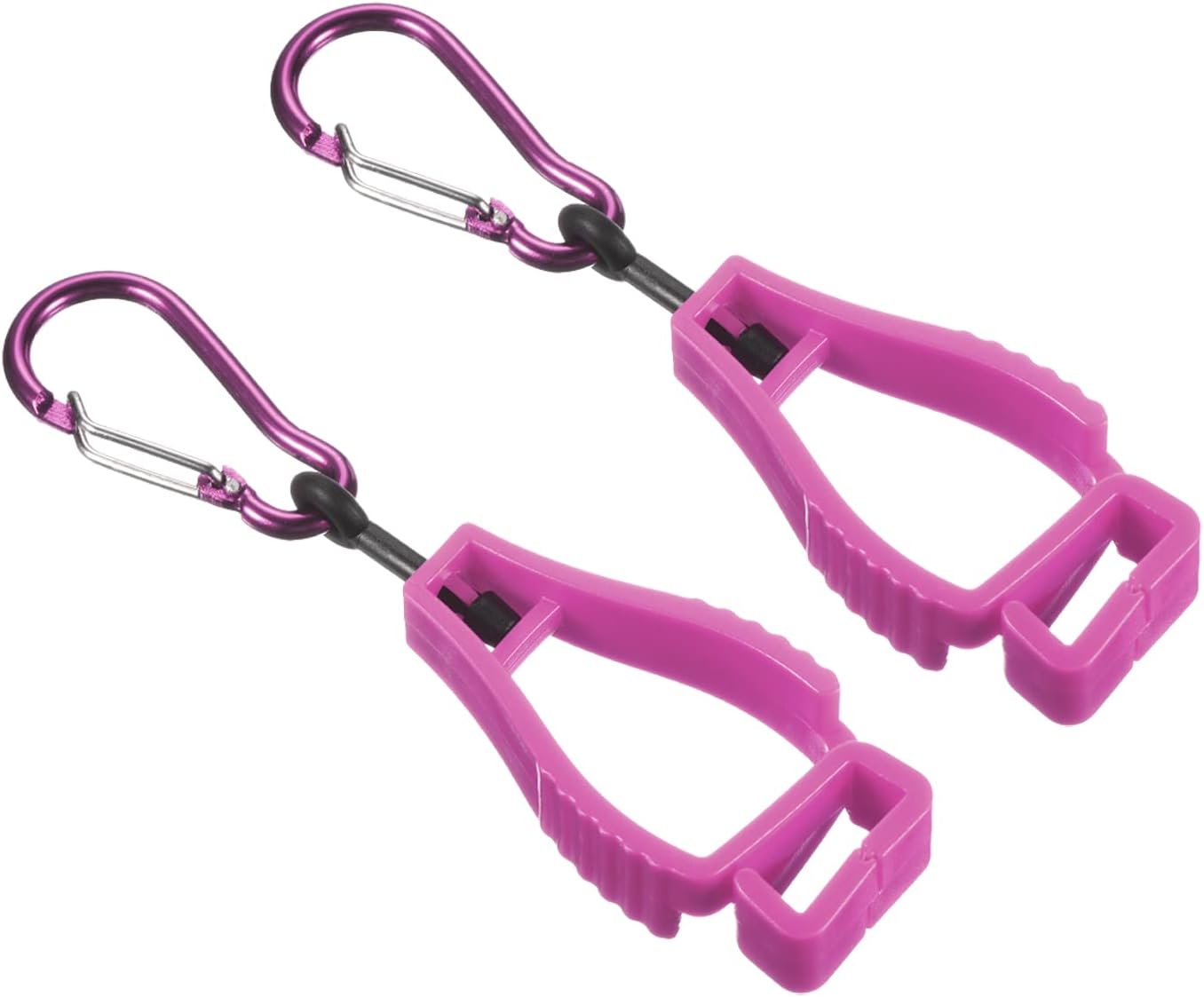 PATIKIL Glove Keeper, Gloves Grabber Catcher Prevent Losing Hook Clips Holder Helmet Hanger for Construction Workshop