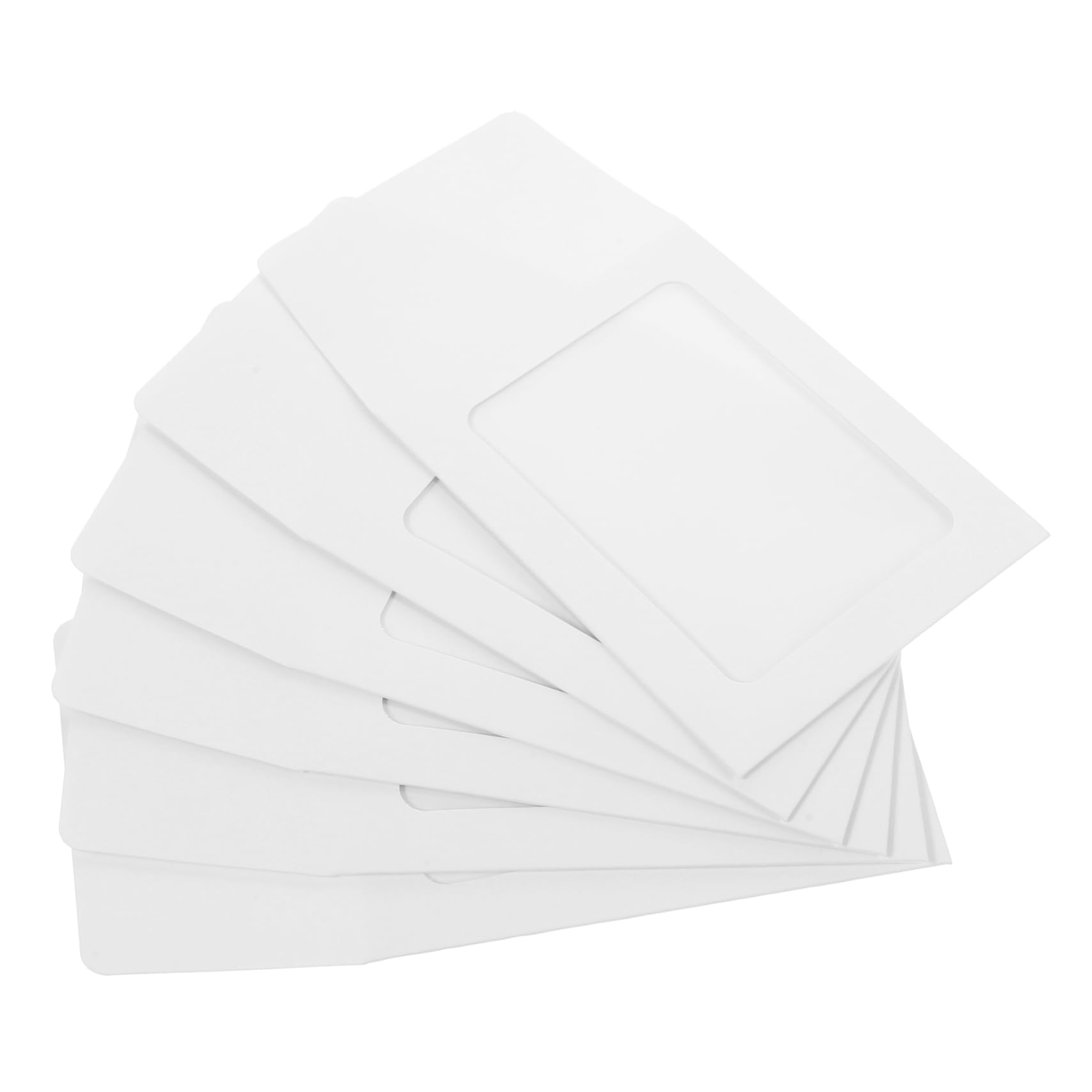 VILLCASE 100pezzi Buste Protettive Trasparenti Per Carte Da Gioco e Postcard Maniche Per Carte Collezionabili Accessori Per Raccoglitori e Organizzazione