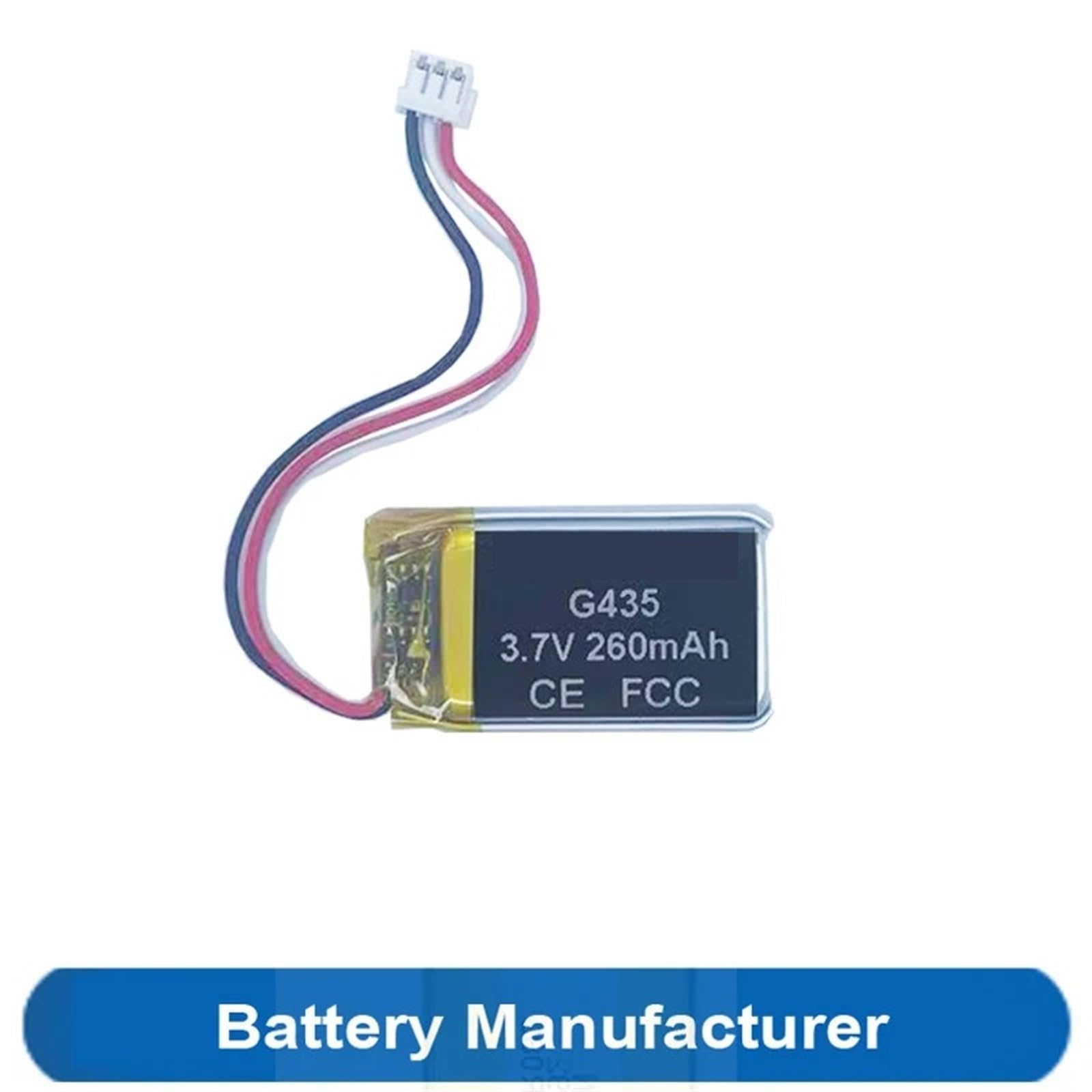 Batterie de Remplacement Li-polymère 260mAh for Casque Jeu G435 Lightspeed