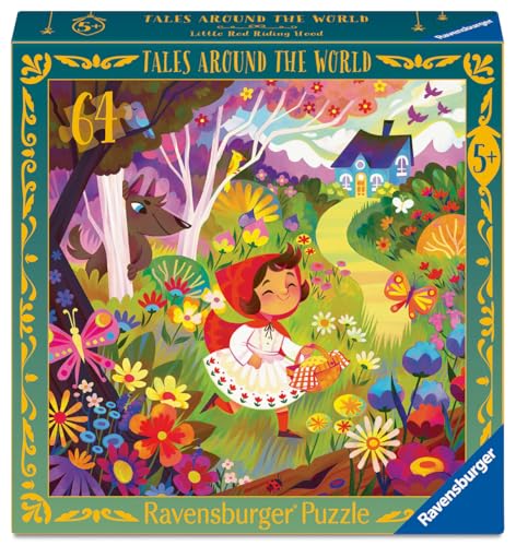 Ravensburger - Puzzle Enfant 64 pièces - Le Petit Chaperon Rouge