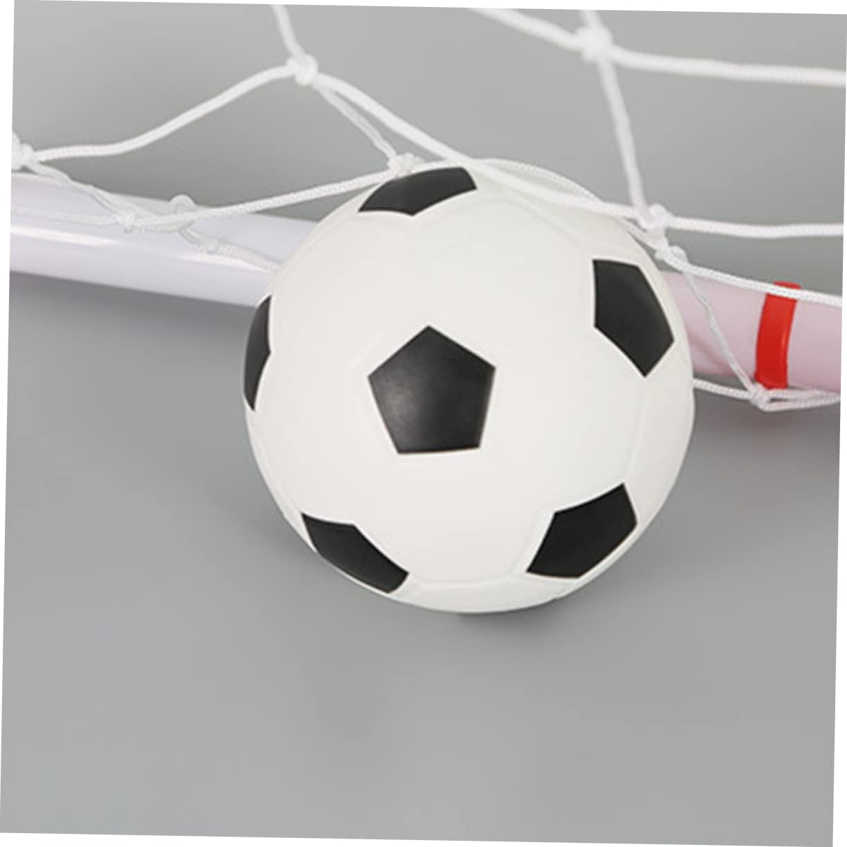 Mini Football Goal for Indoor Portable Soccer Gate with Durable Football Net Inflator Included Weather Resistant Sports for Backyard Gym Beach and Park Use