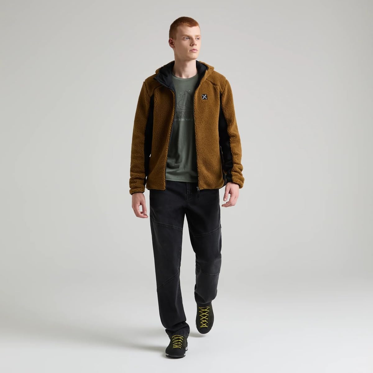 MONTURA Sherpa Herren-Fleecejacke für verschiedene Outdoor- und Freizeitaktivitäten