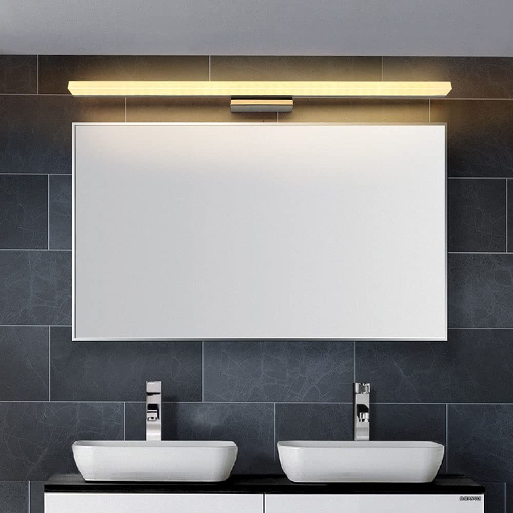 20W 1600LM LED Spiegelleuchte 100CM, LED Schminklicht Badleuchte Wandleuchte Badlampe für Badzimmer und Wandbeleuchtung, Spiegelschranklampe Schrankleuchte Bad Spiegellampe, 3000K warmweiß licht