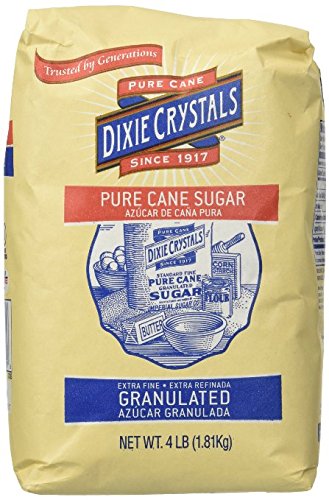 Dixie Crystals Pure Granulated Sugar, 4-Lb Bags, Pack Of 2 #TOP25