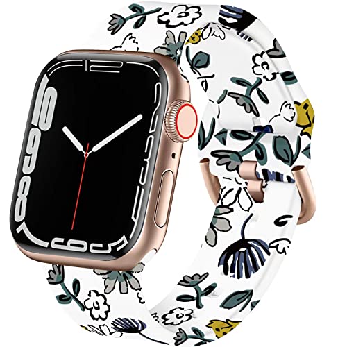 Image of ACESTAR Double Sided Band Compatible with Apple Watch Band 38mm 40mm 41mm /42mm(Series 11 10), Spider Web Cartoon Soft Silicone Replacement for iWatch Series 11 10 9 8 7 6 5 4 3 2 1 SE