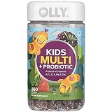 OLLY Kids Multi + Probiotic Yum Berry Punch Vitamin Gummies (160 ct.)
