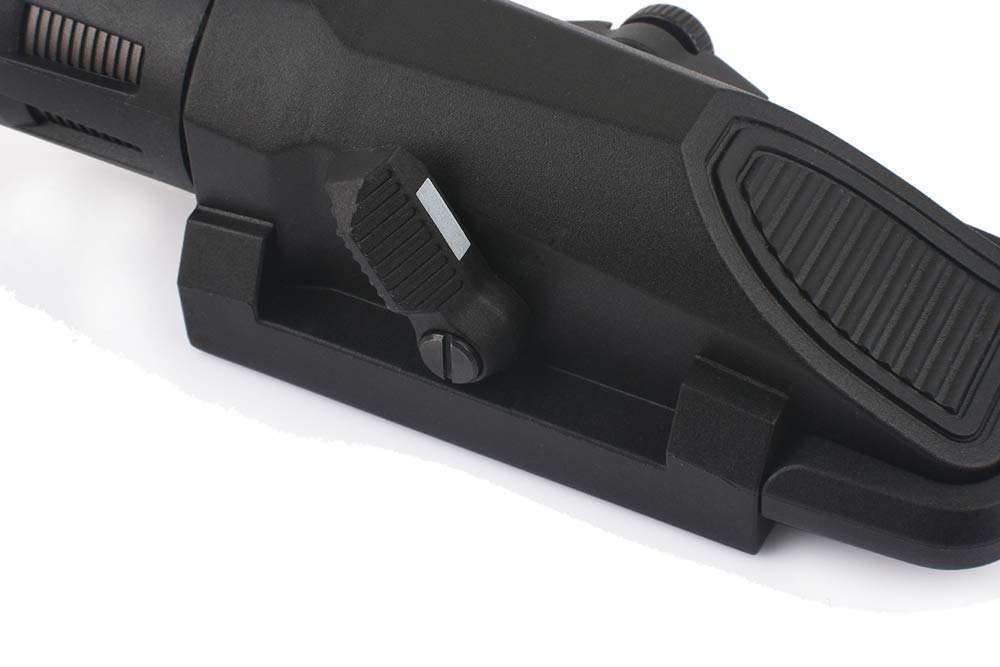 WML 400 lumière haute luminosité LED lampe de poche tactique multifonction (Noir)