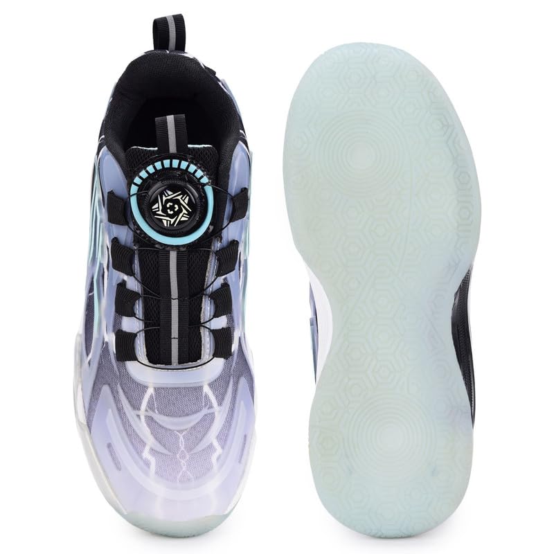 Image of G&D Storm Unisex Kids Shoes with Soft Sole | Rotary Convenience Lock | Air Mesh Upper Breathable, Lightweight | Comfortable & Durable Stylish Indoor & Outdoor| Soft EVA Sports Shoes