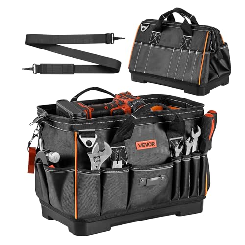 Sac à outils imperméable 410 mm grande capacité avec fermeture éclair