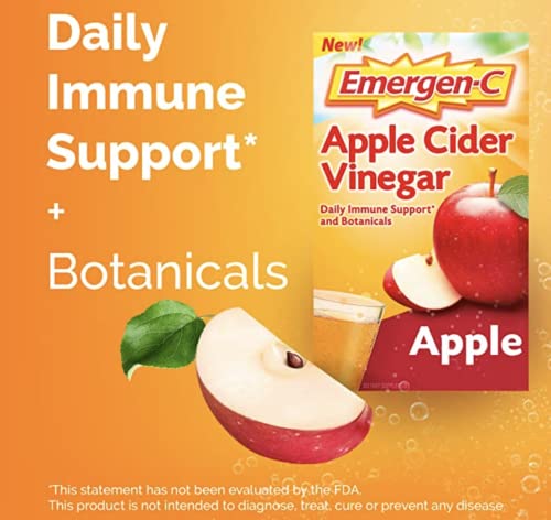 Emergen-C Apple Cider Vinegar Vitamin C Gummies, Dietary Supplement For Immune Support, Apple - 36 Count (3) #TOP2