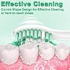 Replacement Toothbrush Heads for Philips Sonicare E-Series, Compatible with Sonicare Essence, Elite, Advance, CleanCare Screw-on Electric Toothbrush HX7022/66, 6 Pack