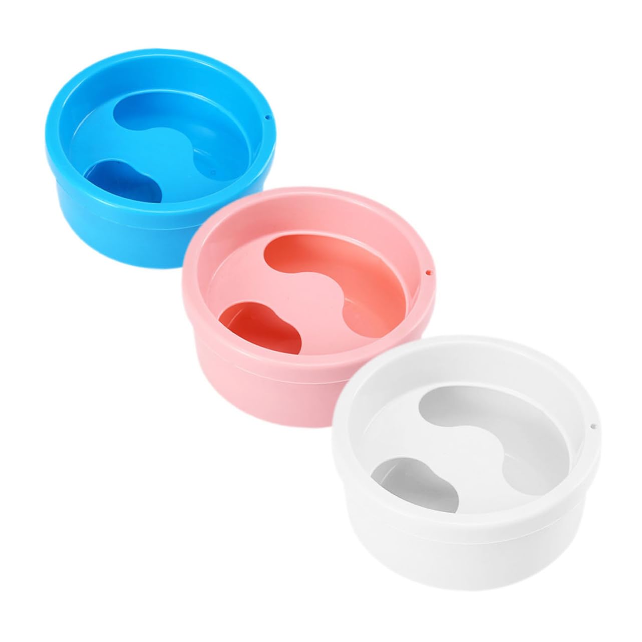 SOESFOUFU Manicure Art Bowls 3pcs Nail Soaking Bowls for Gel Polish Remover for Salon and Home