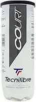 Tecnifibre Bola De Tênis Para Quadra, Pacote Com 3 Bolas Amarelas