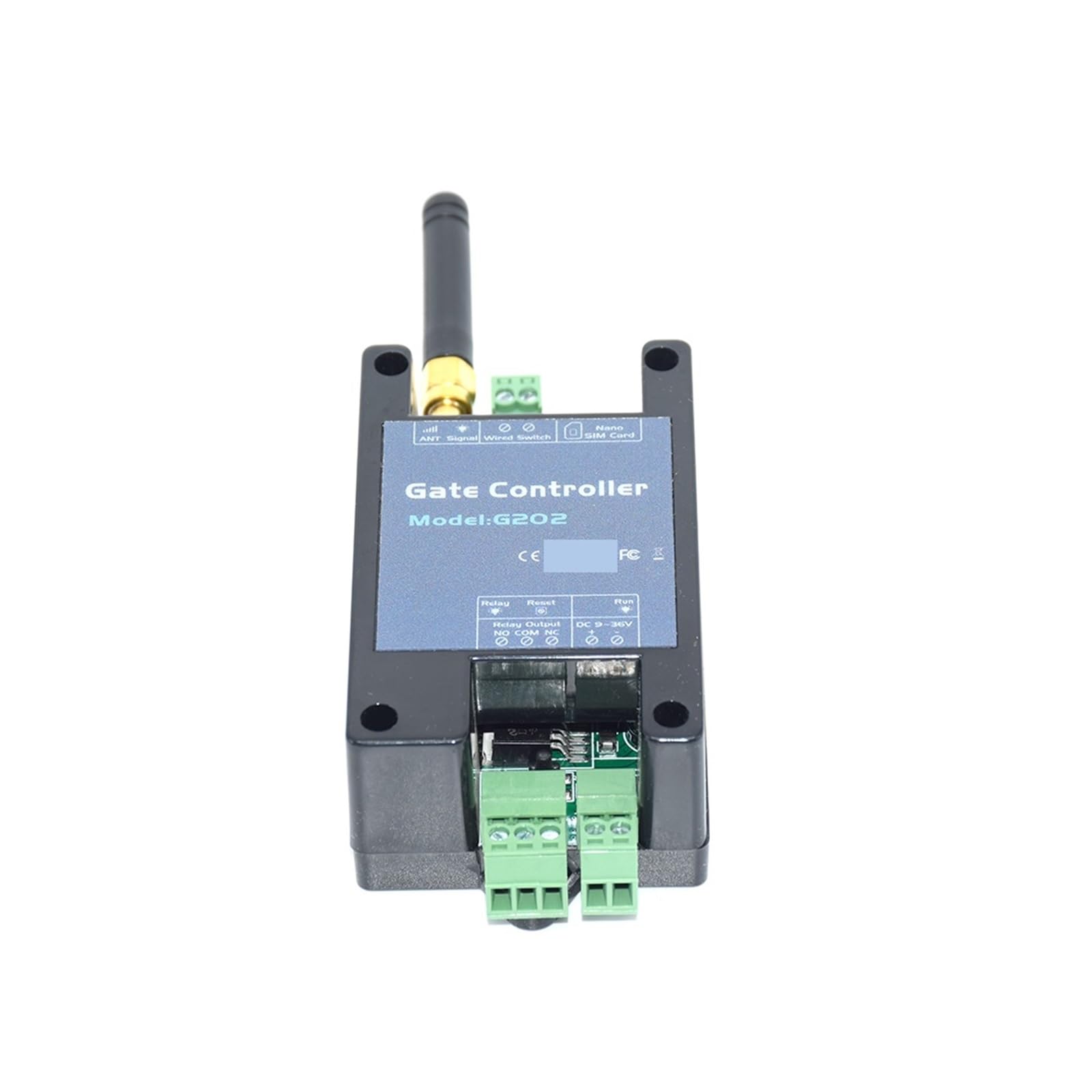 Abridor automático de puertas, Abridor de puerta con Control remoto GSM 4G, interruptor de relé único for abridor de puerta de garaje oscilante deslizante automático para familias numerosas, comunidad