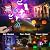 COOLWUFAN Halloween Christmas Projector Light Outdoor, 2 in 1 LED Waterproof Holiday Lights Projector with Remote Control, 10 Colors Ocean Wave & 10 Patterns for Party Yard Decor
