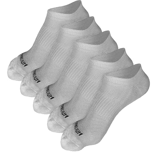 Image of HEELIUM Bamboo Ankle Socks for Men & Women | Ultra-Soft, Odour-Free, Thin & Breathable | 3X Softer than Cotton | Sizes - M (UK 4-8) & L (UK 9-13)