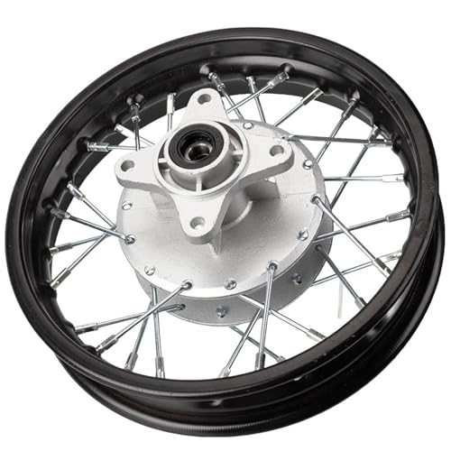 Image of 2.50-10 Front & Rear Iron Wheels Rims For Pit Dirt Motorcycle Off-road Motorcycle Parts Motorcycle Wheel Hub(Rear)