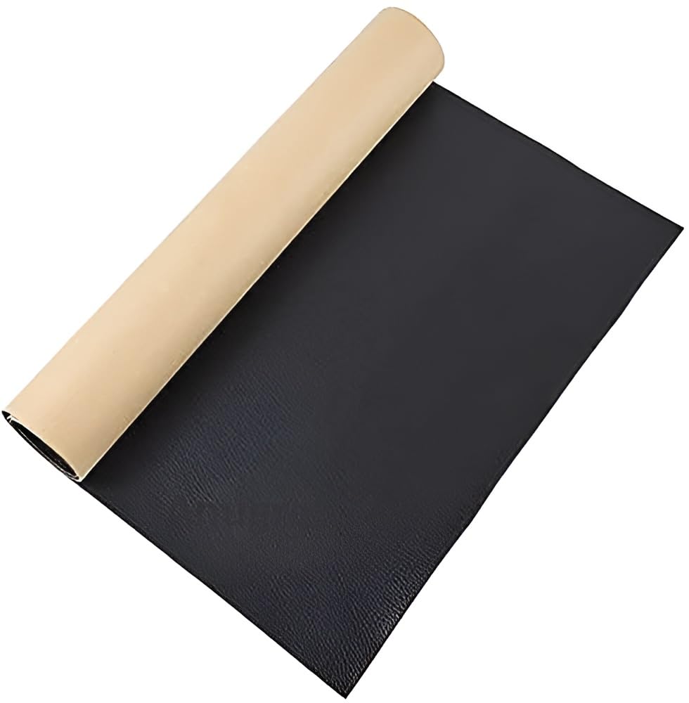 Self Adhesive PU Leather Repair Patch Roll 12 x 24 Inch for Sofa Couch Car Seat Office Chair Furniture Handbag Jacket Upholstery Repair Sticker Waterproof Scratch Cover Patch, Black-image-38