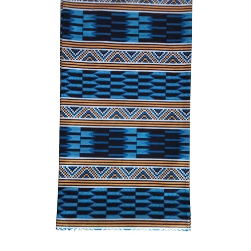 MAYNOWAX Coupon Pagne Tissu Wax original 100% coton 2 yards soit 180x120 cm