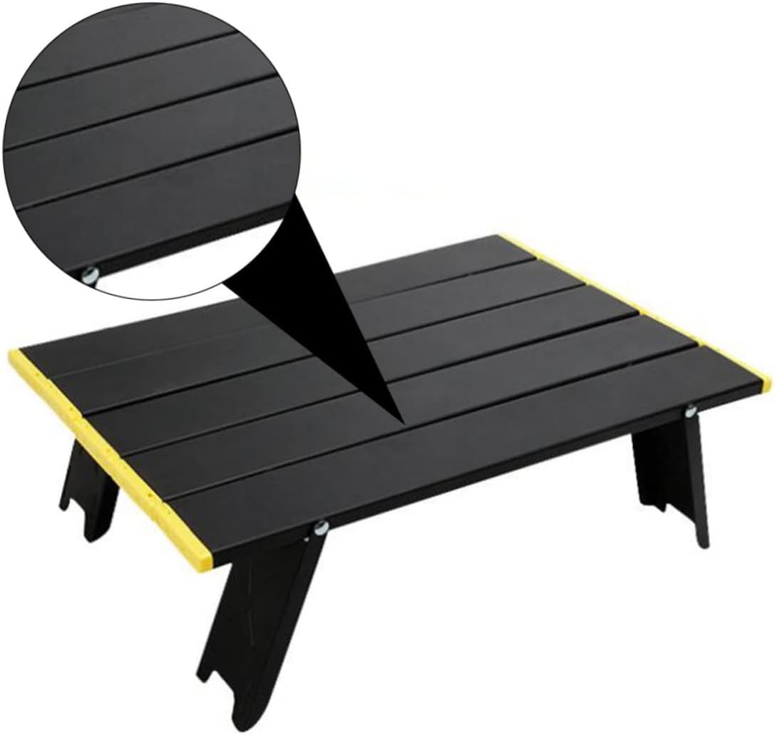 Portable Camping Table Aluminum Folding Strong Stable Easy to Clean Picnic BBQ Desk