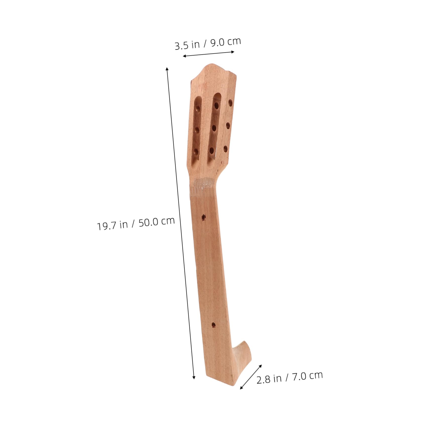BESTonZON Maple Guitar Neck Roasted Maple Rosewood Fingerboard for Acoustic Accessories