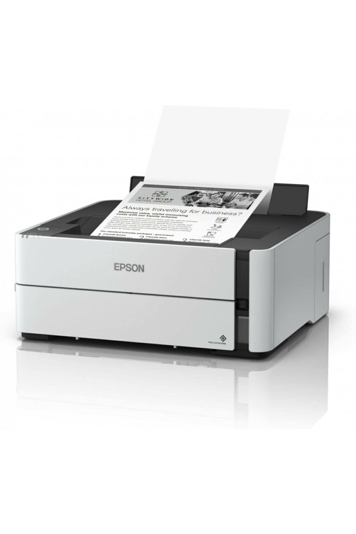 Epson EcoTank M1170 – Integrierter Tintenstrahldrucker – 1200 x 2400 DPI, A4, 39 ppm, USB 2.0, Duplex, C11CH44402