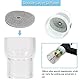 EATBALE Wig Schweißbrenner Kit Verschleißteile Set für WP-17/18/26, 12# Glasbecher Gaslinse Spannzangenkörper Diffusor O-Ring Wig-Schweißpistole Verbrauchsmaterial Zubehör 2.4mm (11 Stück)