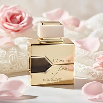 Al Haramain L’Aventure Femme 100ml Eau de Parfum Spray | Luxury Arabic Perfume for Women | Long Lasting Oriental Chypre Fruity Floral Musk Fragrance | Premium Perfume Gift for Her | Made in UAE
