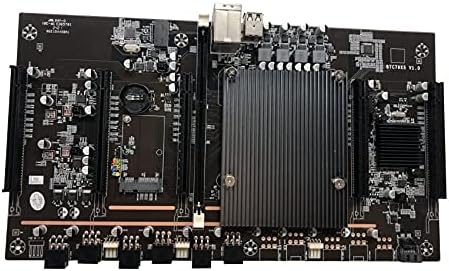 Ajulylvy X79 H61 BTC Mining Motherboard LGA 2011 DDR3 Supports 32G 60mm Pitch Support RTX3060 3080 Graphics Card for BTC Miner