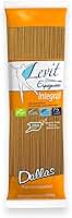 Macarrão Espaguete Integral Levit 500G, Massa Espaguete De Sêmola Integral Pasta Spaghetti Integrali, Laranja, Sem Colesterol, Vegano, Fonte de Proteínas E Fibra, Grãos Integrais Selecionados