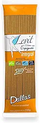 Macarrão Espaguete Integral Levit 500G, Dallas Alimentos, Massa Espaguete De Sêmola Integral Pasta Spaghetti Integrali, Laranja, Sem Colesterol, Vegano, Fonte de Proteínas E Fibras, Alimentação Integr