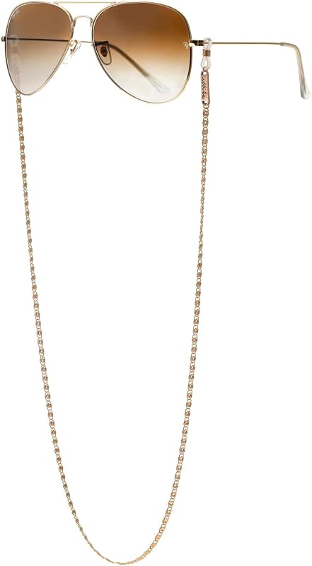 Ettika Glasses Strap. Eyeglasses Chains For Reading Glasses for Women. Gold Tone or Rhodium Cord. Jewelry, Accessory
