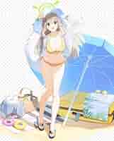 Amazon.co.jp: ブルーアーカイブ 十六夜ノノミ 水着コスプレ衣装