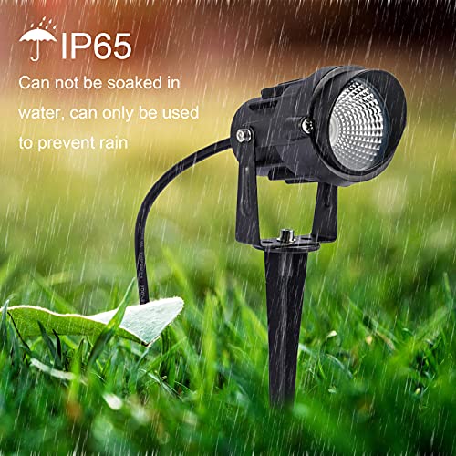 OeyeO 2PCS 9W Faretti da Giardino COB, 5000K 720LM...