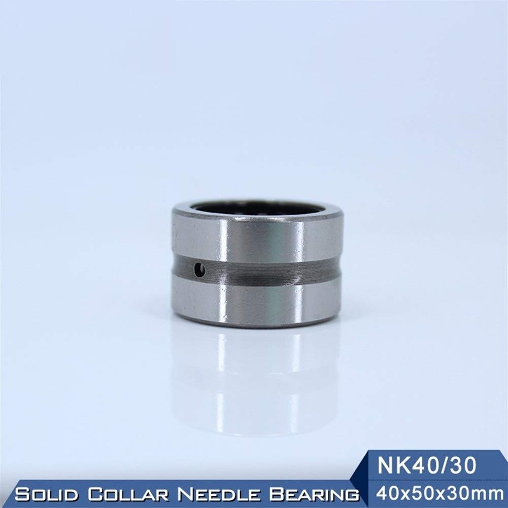 NK40 / 30 Rodamiento de Agujas 40x50x30 mm (5 PC) Solid Collar rodamientos de Agujas sin Anillo Interior de Apoyo NK40 / 30 NK4030 YIJIAN