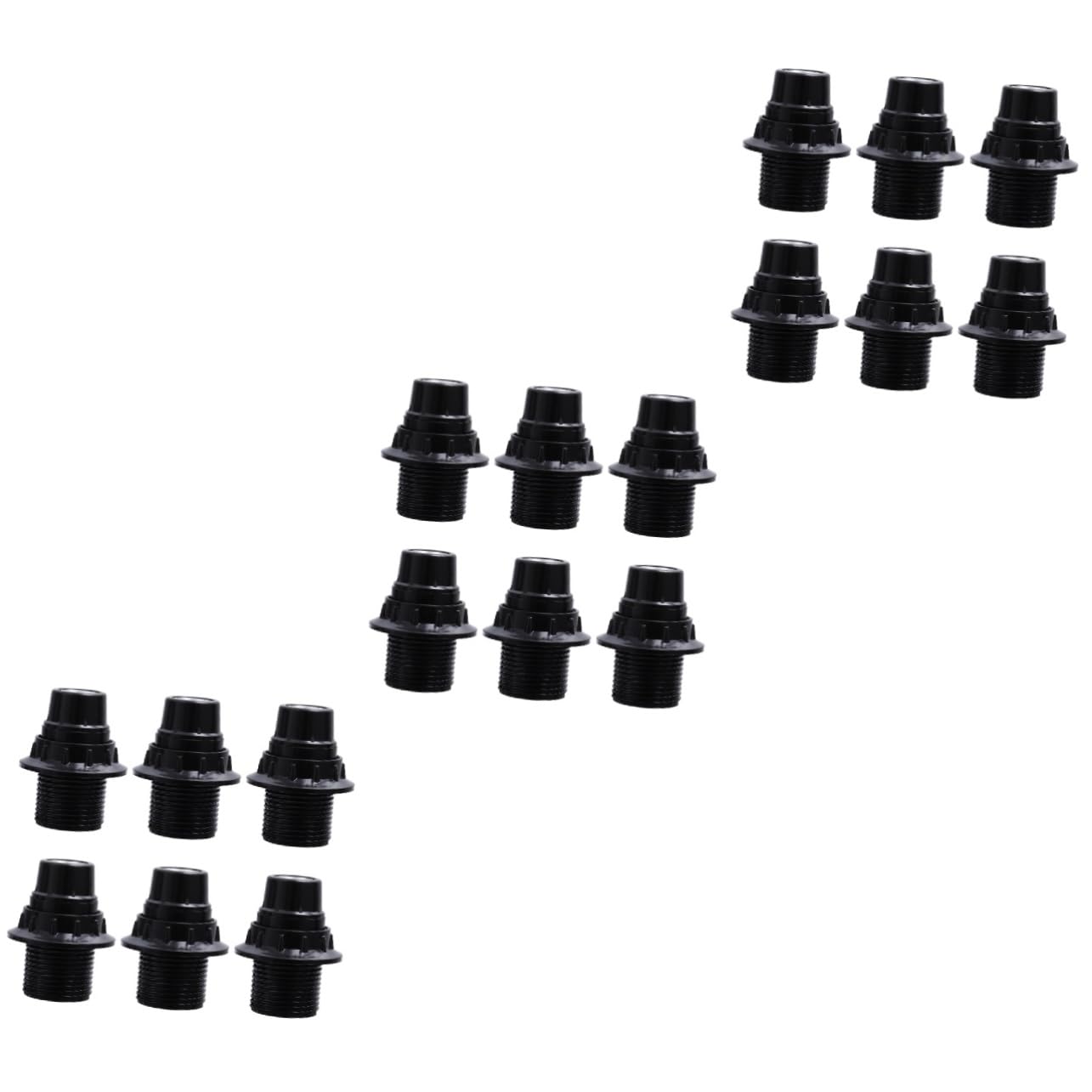 DOITOOL 3 Set Di Portalampada E14 Portalampada Autobloccante Per Lampadine E14 6 Pezzi*3