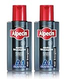 2er Aktiv Shampoo A1 Hair Energizer Alpecin bei normaler bis trockener Kopfhaut 250 ml